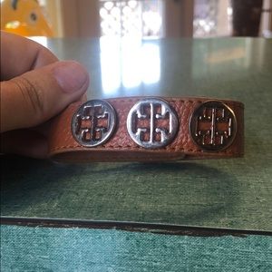 Tory Burch leather bracelet